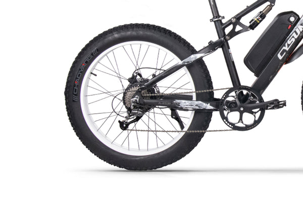Roue arrière de vélo électrique M900