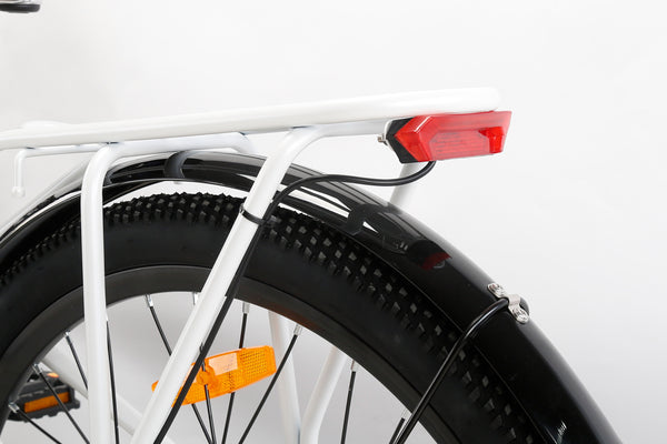 Cysum Vélo électrique X-City – Moteur 48 V 250 W, couple 45 Nm, batterie lithium 48 V 10,4 Ah, cadre ouvert, design unisexe pour les trajets quotidiens