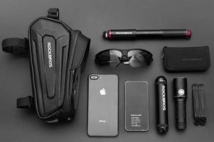 Sac de vélo imperméable, antichoc, réfléchissant, cadre de cyclisme avant