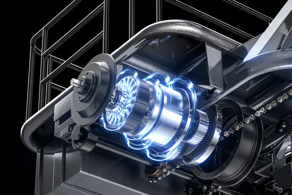 Cysum Tricycle électrique T1 Vélo Cruiser à 3 roues, vélo électrique pliable de 16 pouces Batterie au lithium de grande capacité 576 Wh Moteur 48V 55Nm