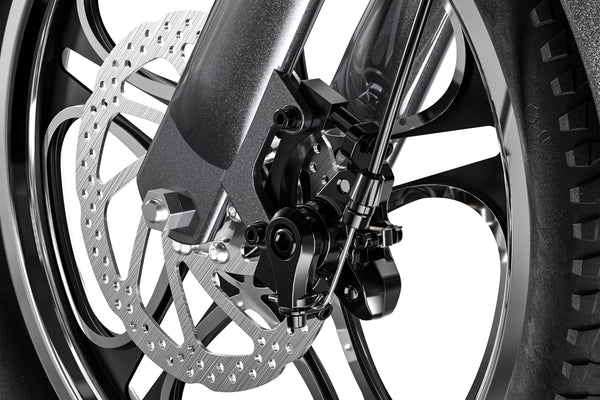 Cysum Tricycle électrique T1 Vélo Cruiser à 3 roues, vélo électrique pliable de 16 pouces Batterie au lithium de grande capacité 576 Wh Moteur 48V 55Nm