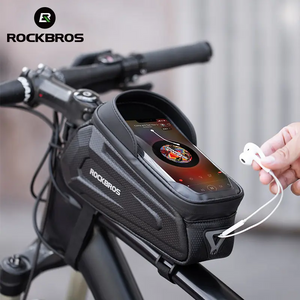 Sac de vélo imperméable, antichoc, réfléchissant, cadre de cyclisme avant