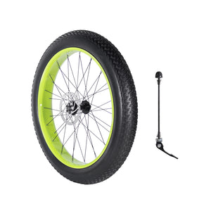 Roue avant de vélo électrique