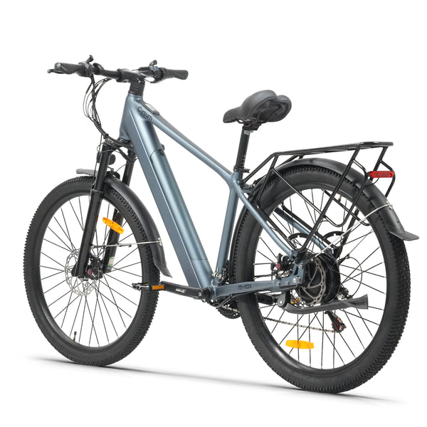 27.5" M-RAX, VTT Électrique 48V 350W, Batterie Amovible 13Ah, Autonomie 80 km, Shimano 21 Vitesses