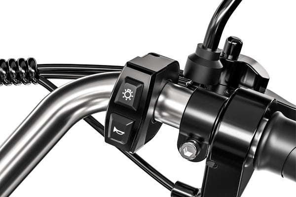 Cysum Tricycle électrique T1 Vélo Cruiser à 3 roues, vélo électrique pliable de 16 pouces Batterie au lithium de grande capacité 576 Wh Moteur 48V 55Nm