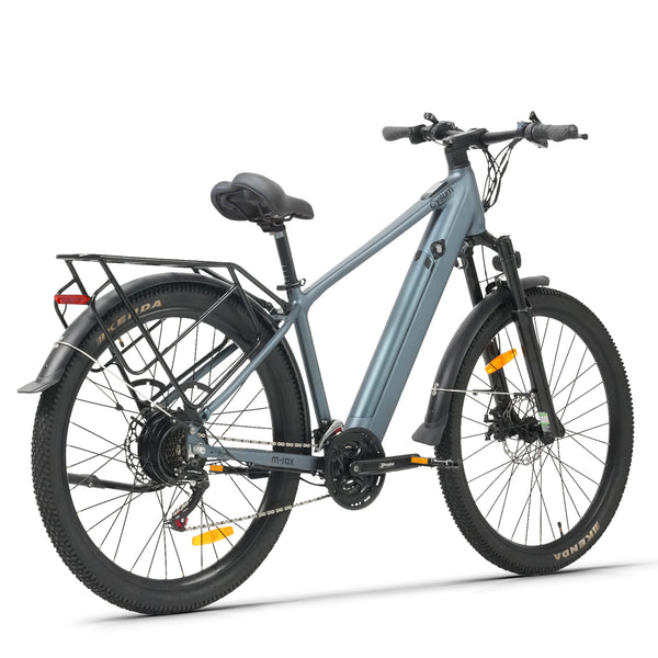 27.5" M-RAX, VTT Électrique 48V 350W, Batterie Amovible 13Ah, Autonomie 80 km, Shimano 21 Vitesses