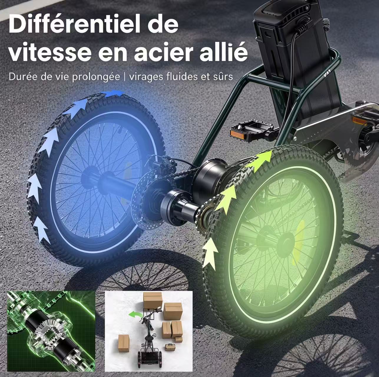 Tricycle Électrique KA1