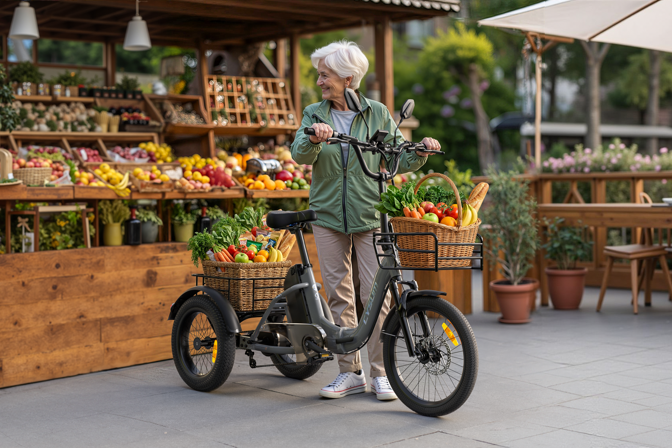 AG1 Pro Tricycle Électrique Pliable