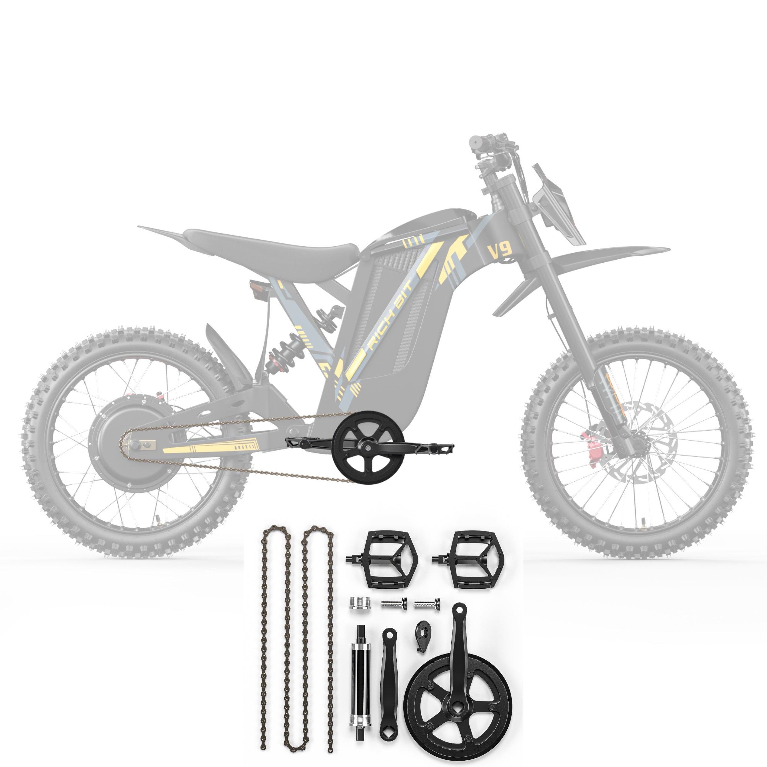 V9 Vélo Électrique Tout-Terrain