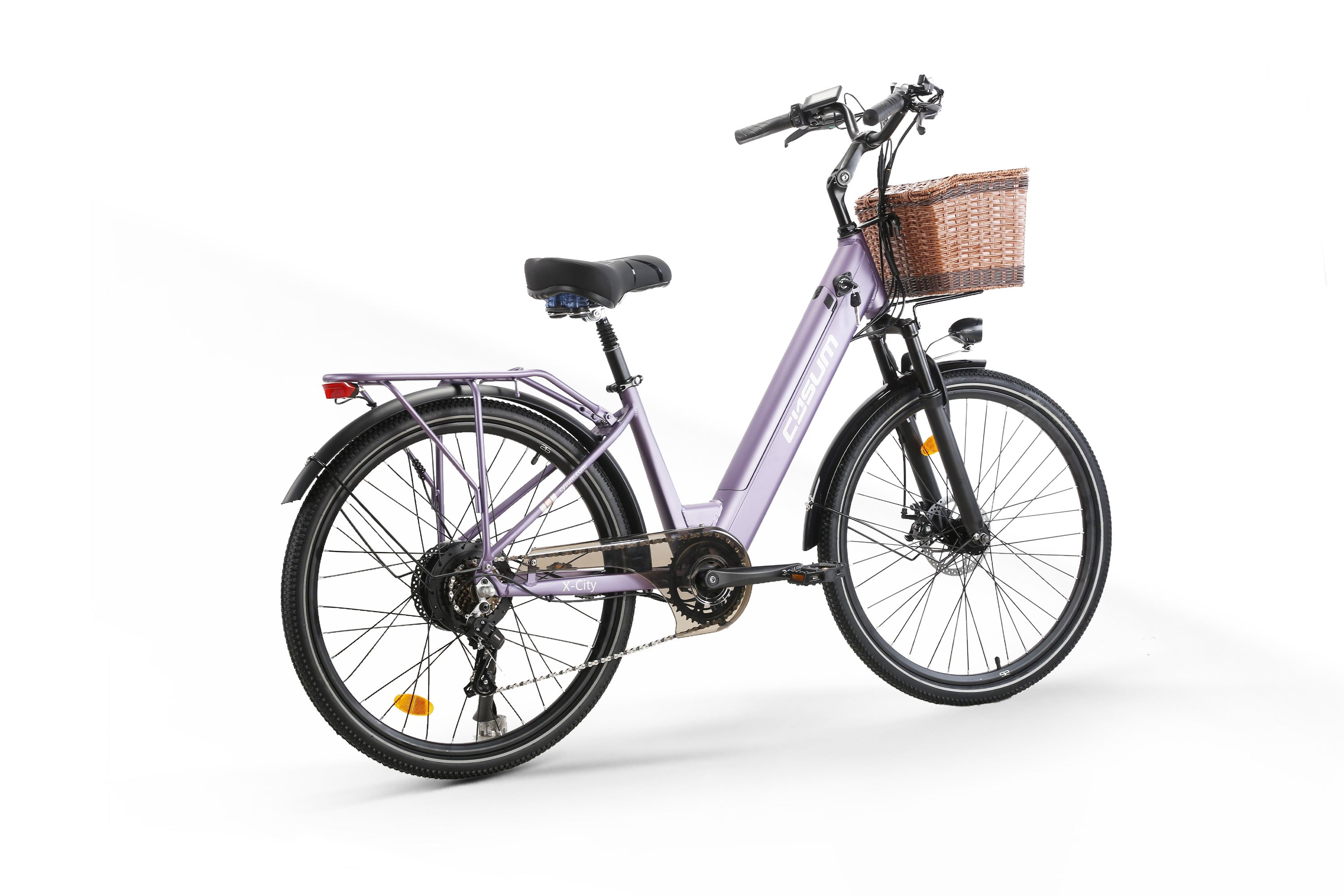 CYSUM X-city Vélo électrique 250W 48V 10.4Ah Blanc CYSUM X-city Vélo électrique 250W 48V 10.4Ah Blanc